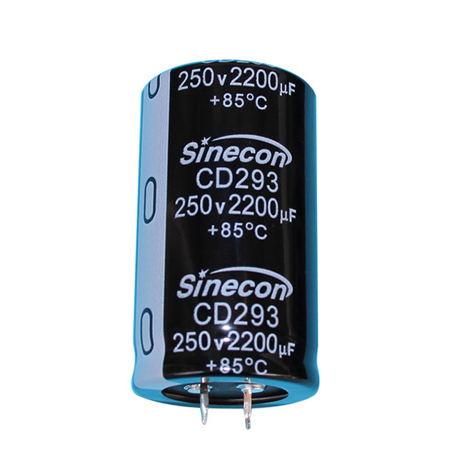 CD293 High Ripple Standard Snap-In-alumiinielektrolyyttinen kondensaattori
